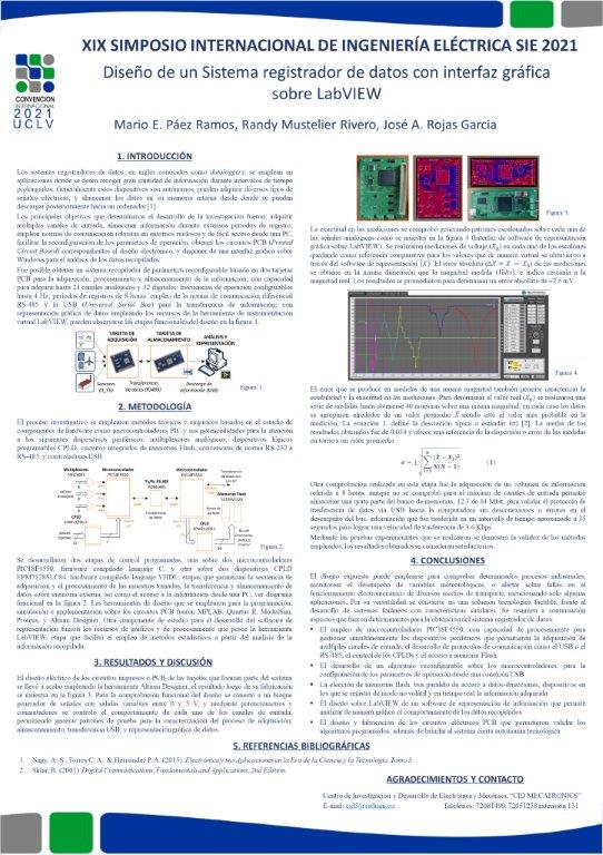 Design of a Data Logger System with graphical interface on LabView