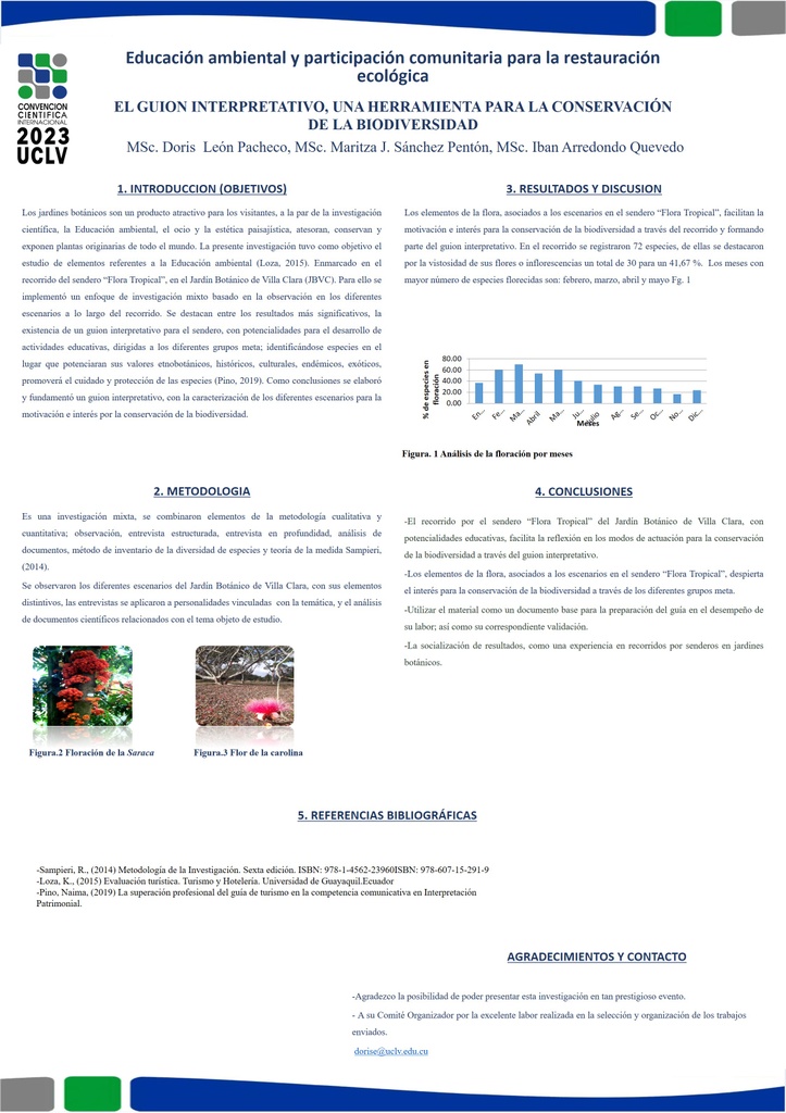EL GUION INTERPRETATIVO, UNA HERRAMIENTA PARA LA CONSERVACIÓN DE LA BIODIVERSIDAD
