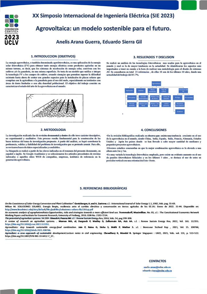 Agrovoltaic: a sustainable model for the future.